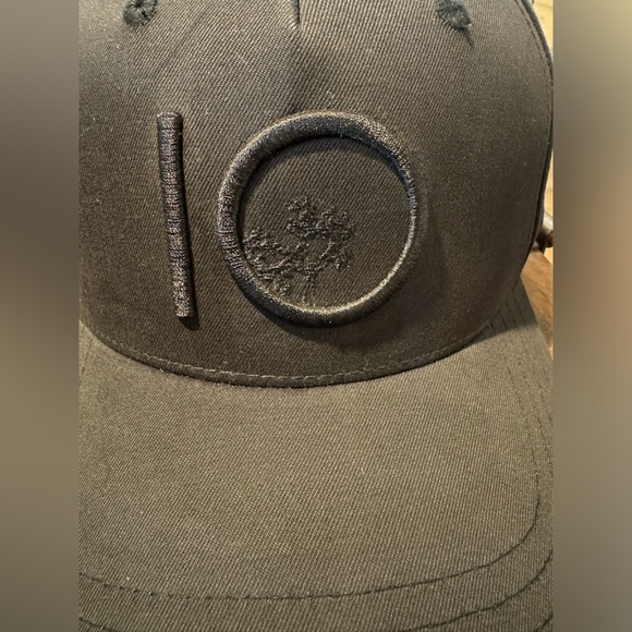 NWT Tentree black logo snap hat with camo - Picture 4 of 5